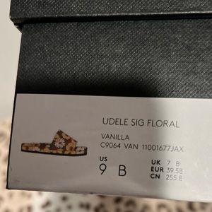 Coach udele floral slides